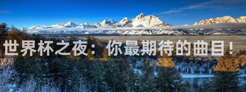 世界杯足球：世界杯之夜：你最期待的曲目！